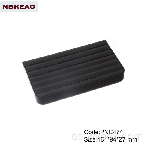 PNC474 con caja de electrónica takachi de 161 * 94 * 27 mm cajas de plástico electrónicas wifi caja de plástico de red moderna